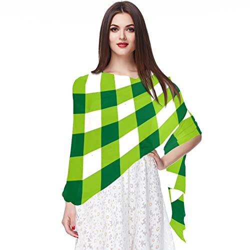 Châle rayé rouge et bleu marine multicolore pour accessoiriser vos tenues de mi-saison