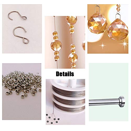 Rideaux de perles de porte pour restaurant et entrée chic - 3