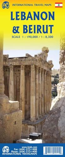 ITM Map Lebanon - Beirut 1:190000: 1:190000
