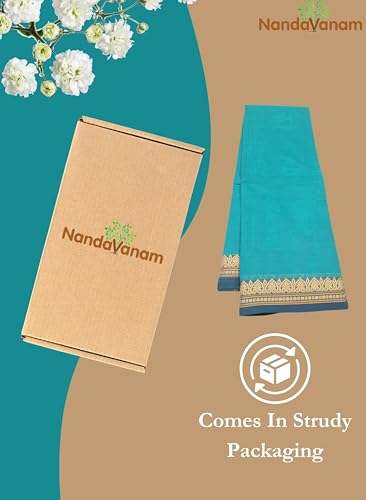Image of Women's Chettinad Cotton Sarees | Handloom Saree with Blouse | Pure Cotton Sarees for Women Daily use and All Occasion Wear| Soft, Comfort Cotton Saree