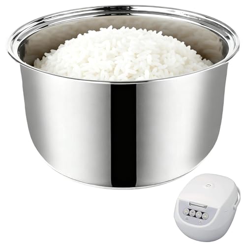 Replacement Inner Pot 5.5 Cup, 304 Stainless Steel Bowl Comp