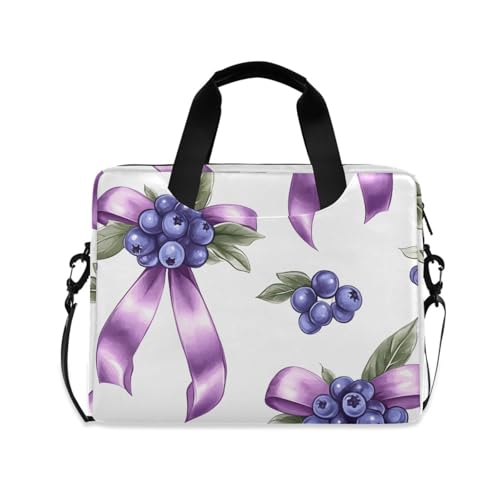 Bolso maletín para laptop 13-15.6 pulg ALAZA azul con estampado