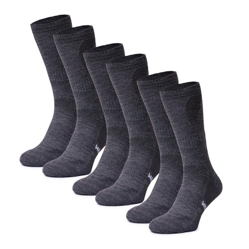 Image of Merino.tech Merino Wool Socks for Women And Men - Merino Wool Hiking Socks Crew Style