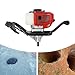 2-Stroke Digging Tool Engine，52CC Gas Powered Earth Auger Post Hole Digger Auger 2hp，Used for Garden Construction, Garden Beautification, Garden Greening