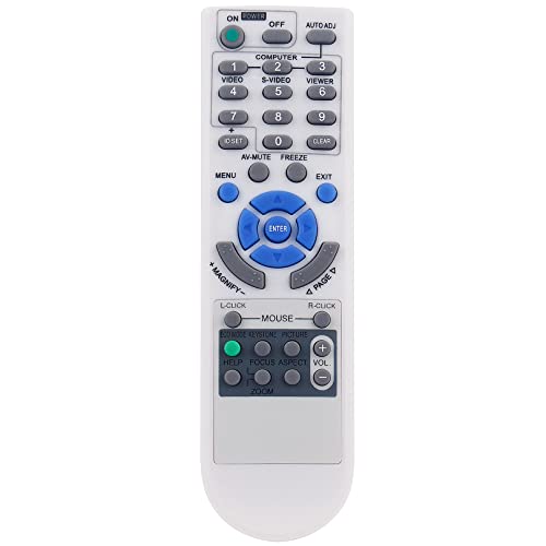RD-443E Replace Remote Control Work for NEC NP216 NP110 NP215 NP115 NP115-R NP210 DLP Projector