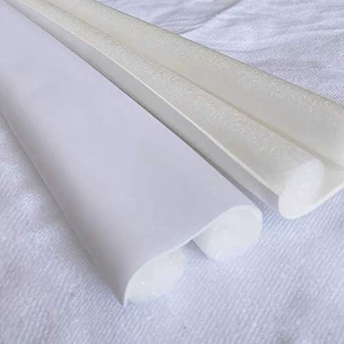 YS0911 93cm Flexible Door Bottom Sealing Guard Sealer Stopper Wind Dust Blocker Draft Stoppers for Bottom of Doors, 36.62x3.94inch (foldable), White