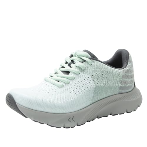 Alegria Revl ReBounce - Tenis deportivos para mujer, ligeros, de punto, para caminar, tenis, Bio-menta, 45.5 EU