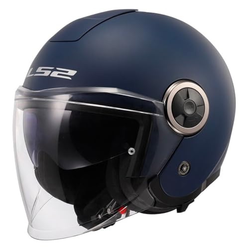 LS2, Jet-Motorradhelm CLASSY SOLID Navy Blue, XL