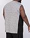 Real Essentials 3 & 5 Pack:Men's Dry Fit Workout Running Tank Top Gym Sleeveless Muscle Athletic Shirt, Big & Tall, 5X Tall, Big & Tall - Set H