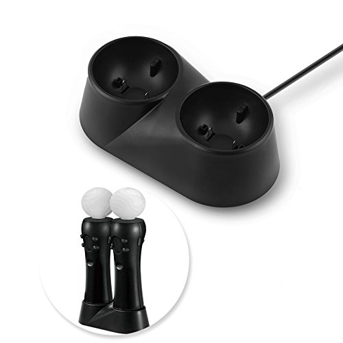 Controller-Ladegerät für VR, Ladestation für VR, sichere und praktische Dual-Controller-Ladestation für VR für VR, Büro, Zuhause, Schlafzimmer