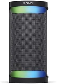 Sony SRS-XP500 Bluetooth głośnik partylowy z mocnym dźwiękiem, oświetleniem i baterią 20h (IPX4, MEGA BASS, funkcja szybkiego ładowania, Party Connect) czarny