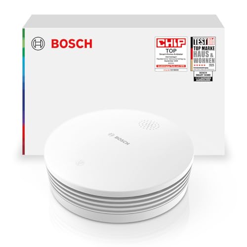 Bosch Smart Home Rauchmelder II, mit App-Funktion...