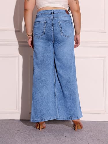 Image of Miss Chase A+ Women's Bootcut High Rise Regular Length Stretchable Denim Jeans