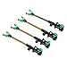 LIOOBO 4 unids Titular de la caña de Pescar Fish Pole Bracket Soporte de la Barra telescópica Luminosa para la Pesca Deportiva