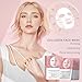 Jaxiuk Quasi bio Collagen Face Mask Overnight, QuasiBio Anti Wrinkle Lifting Deep Mask, Firm Skin - Deep Hydrating Masks, Pore Minimizing, Elasticity Improvement, Creating Glass Skin (1box)