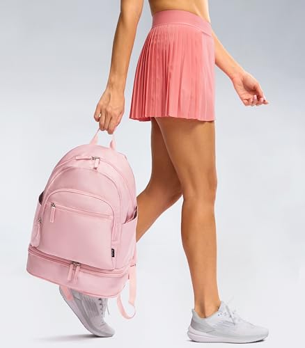 Image of Uselike Gym Backpack for Women Men, Lightweight Gym Bag with Shoe Compartment, Waterproof Workout Backpack with Wet Pocket