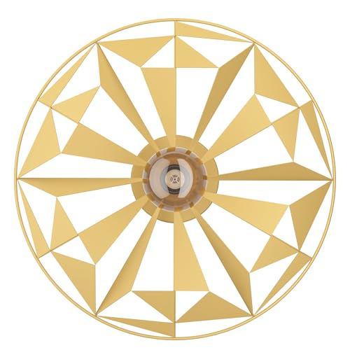 Lámpara de metal retro Castanuelo de una luz para interiores 2