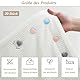 CALLYSONIC 20 Stück Plüsch Bettdeckenhalter, Bettdecken Clips, Bettdeckenhalter, Kunststoff Bettdeckenclips, Bettdeckenbezug Klammer, Tröster Greifer, Quilt Fixer Duvet Cover Clips, Bettdecke Pins