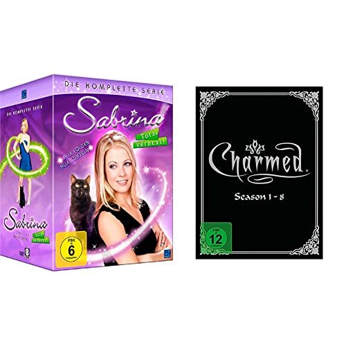 Sabrina - Total verhext! - Gesamtbox (Staffel 1-7) [31 DVDs] & Charmed - Season 1-8 [48 DVDs]