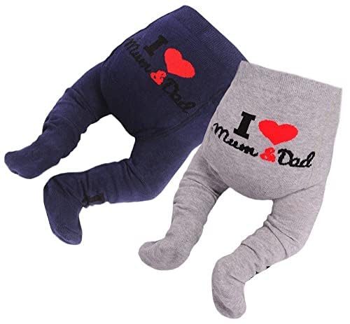 La Bortini Baby Strumpfhosen 2er Pack Strumpfhose 44 50 56 62 68 74 (50-56, 1)