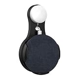 ABS DAM. DMZ092BK.Soporte De Pared para Google Home Mini con Guarda Cables. Negro