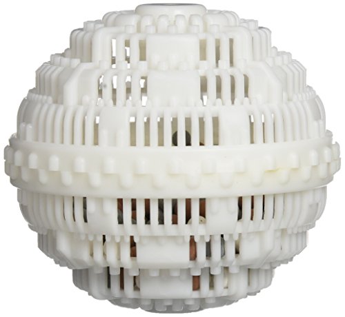 Hasëndad Power Clean Ball Ecobola de Lavado, Cerámica, Blanco, 11x11x10 cm