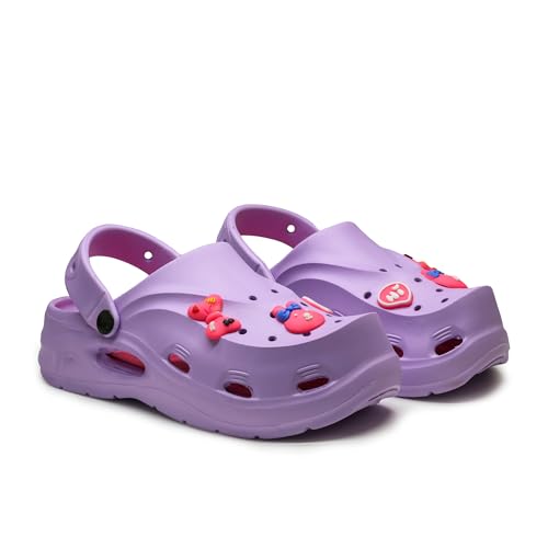Image of ASIAN INDIGO-08 Stylish Women Clogs | Lightweight, Comfortable & Breathable Slip-Ons with Trendy 3D Stickers