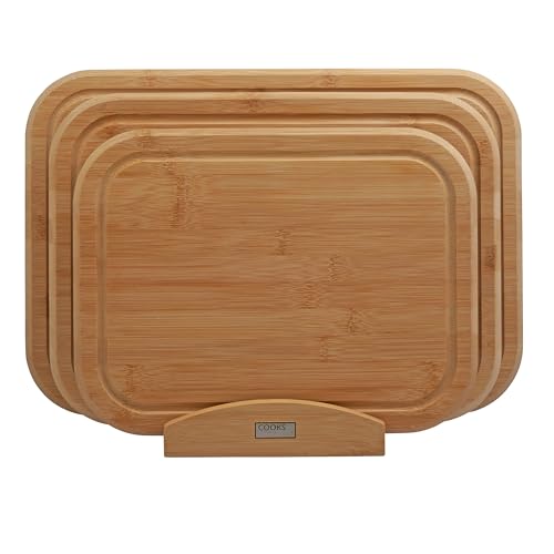 Cooks Professional Bambus Schneidebretter 3er Set