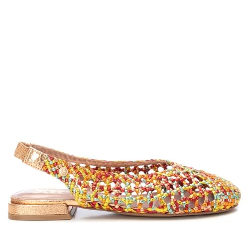 XTI - Zapato Mujer Naranja - Calzado Cómodo y Versátil - Moda Casual - Modelo 14379204 (Talla 37)