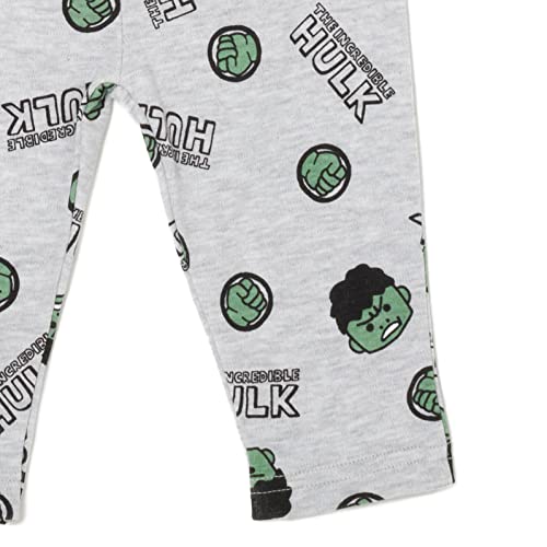 Pyjama Hulk Marvel bébé ensemble de naissance confortable pour les siestes et sorties