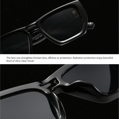 Lunettes de soleil œil de chat à rivets rétro avec verres dégradés protecteurs