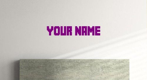 Adesivo da parete in vinile per camera da letto