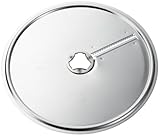 Julienne Scheibe Bosch Asia-Gemüse-Scheibe MUZ7JS1, für feine Gemüsestreifen, Juliennescheibe, gehärtete und geschliffene Schneideinsätze, für Suppeneinlagen und Obst, robust, Edelstahl, für MUM6 Küchenmaschine