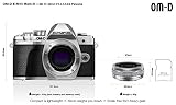 Olympus OM-D E-M10 Mark III Kit, Micro Four Thirds aparat systemowy (16 megapikseli, stabilizator obrazu, wizjer elektroniczny, wideo 4K) + M.Zuiko obiektyw zmiennoogniskowy 14-42 mm EZ, srebrny