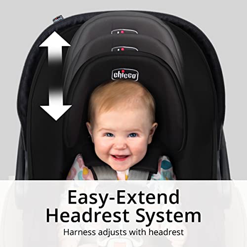 Chicco Keyfit 35 Infant Car Seat And Base, Rear-Facing Seat For Infants 4-35 Lbs, Includes Infant Head And Body Support, Compatible With Chicco Strollers, Baby Travel Gear | Onyx/Black #TOP1