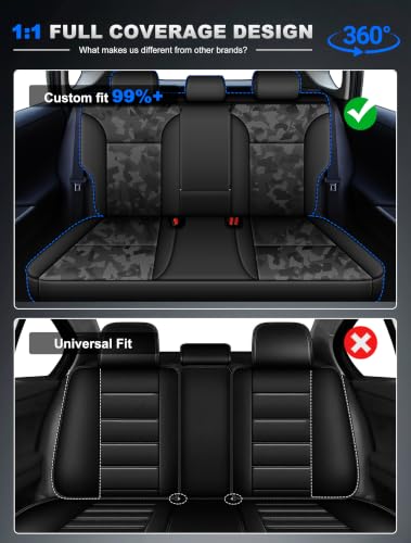 Image of AOMSAZTO Custom Fit Seat Covers for Toyota Rav4(Gas) Adventure /TRD-Off Road