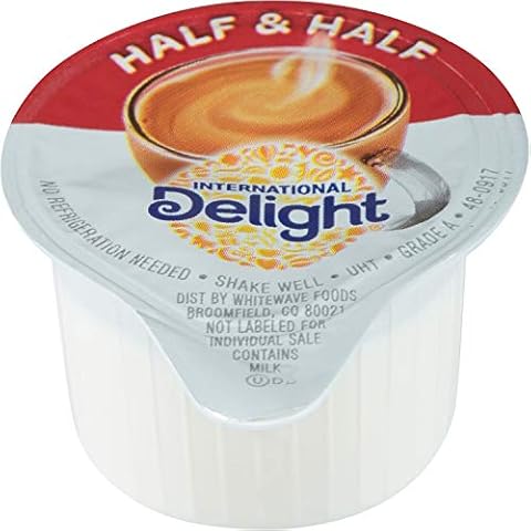 International Delight 102042 Coffee House Inspirations Half & Half, .375oz, 180/Carton Cover