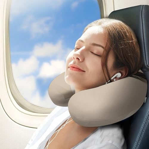 Almohada en forma de U Espuma viscoelástica 30x25 cm miniatura 3