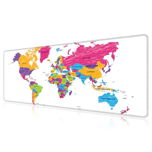 Tapis de souris grand format XXL 1300x500mm lavable antidérapant