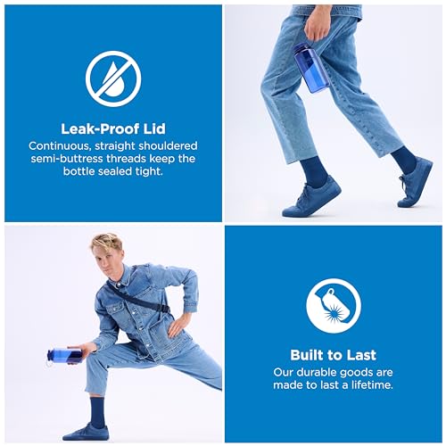 Image of Nalgene 32 oz Wide Mouth Water Bottle | BPA-Free, Durable & Leak Proof, Lightweight Bottle for Hiking & Gym, Work & Travel