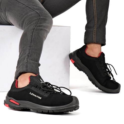 Image of PERF Lemaitre Riley Low Ankle Performance Safety Shoes - Water-Repellent Microfiber, Antistatic Outdoor Shoes