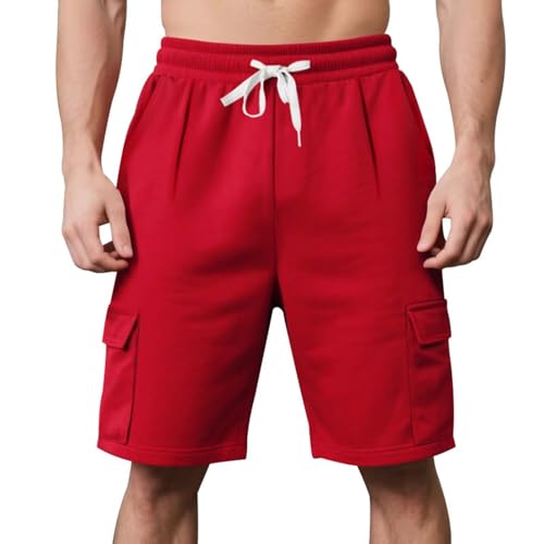 Image of Men's Hiking Shorts Tactical Quick Dry Work Cargo Shorts Summer Knee Length Pants Summer Fashion Casual Clothes