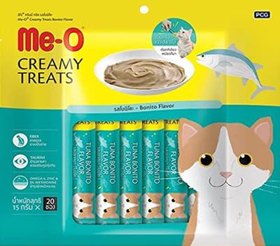 MeO Creamy Treats Bonito Flavour Cat Treats Stick for Cat and Kitten 300g (Pack of 1) Sold by Fps (B0CVSBF65Q) Amazon Price History, Amazon Price Tracker