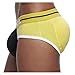 Men's Padded Buttocks Supporter athlétique Hommes Slips 3D rembourré vélo vélo VTT Cyclisme sous-vêtements Bikini Coton Shapewear Bout à Bout sous-vêtements Gay (Color : Multi-Colored 04, Size : M)