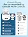 Estefanlo Ultrasonic Retainer Cleaner, 45kHz Retainer Cleaner Machine with LED Digital Auto Timer, 200ML Ultrasonic Cleaner wiht 3 Retainer Cleaner Modes for Denture, Aligner, Mouth Guard,Night Guard