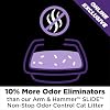 ARM & HAMMER Clump & Seal SLIDE Platinum Multi-Cat Clumping Cat Litter, Easy Clean Technology with No Scrubbing, 14-Day Odor Control, 37 lbs