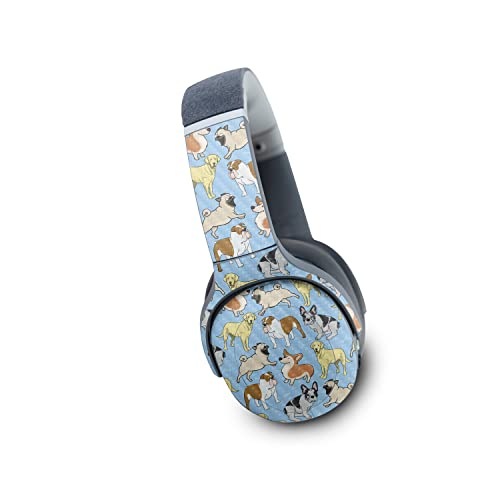 Image of MightySkins Carbon Fiber Skin Compatible with Skullcandy Crusher Evo Wireless - Puppy Party | Protective, Durable Textured Carbon Fiber Finish | Easy to Apply | Made in The USA