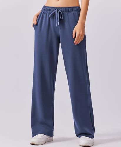 Image of PINSPARK 2 Piece Sets for Women 2026 Fall Outfits Sweatsuit Oversized Sweatshirt Wide Leg Sweatpants Matching Set Tracksuit