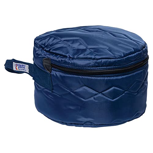 Dura-Tech Padded Horse Riding Helmet Bag | Color Navy | Durable & Soft Nylon Outer | Quilted & Lined for Optimal Protection | Perfect for Awards | Suitable for Embroidery or Screen Printing