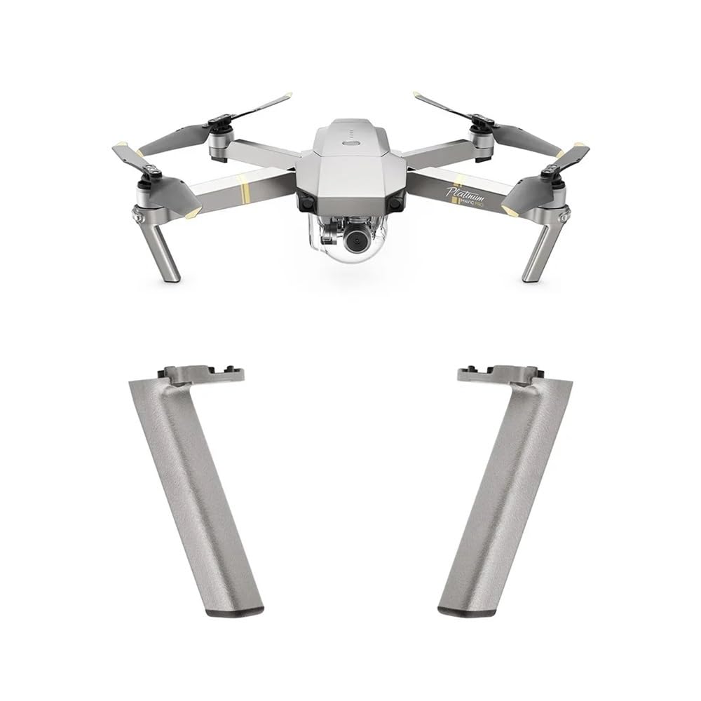 Kit carrello di atterraggio Parti di riparazione di ricambio for drone Piedini delle gambe di atterraggio Base motore Sinistra Destra Anteriore Posteriore Gambe posteriori for D-JI Mavic Pro(L-R Front